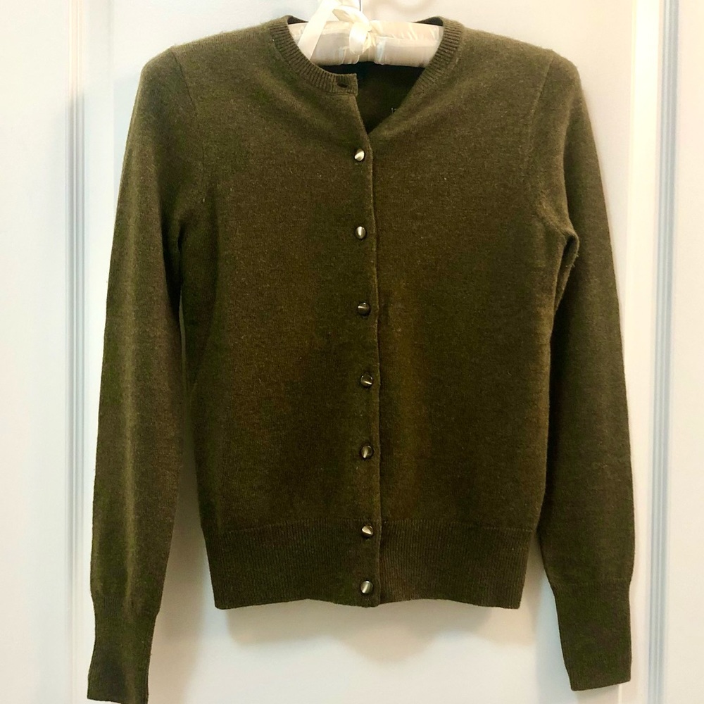 J.Crew Italian Cashmere Cardigan